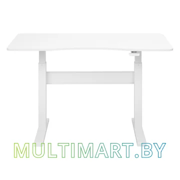 Стол для работы стоя ErgoSmart Air Desk L (белый) картинка 3